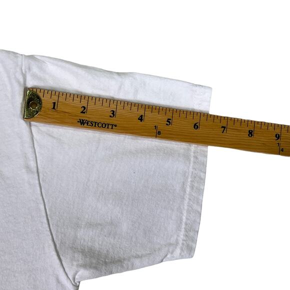 White #SAVAGE Short Sleeve Crew Neck Tee Shirt Size S/P/CH - Picture 8 of 10